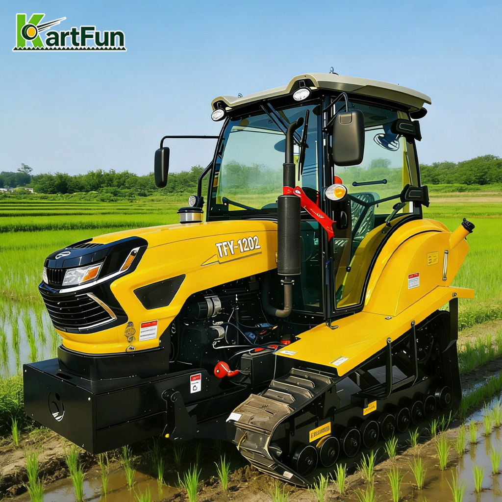 Tractor Backhoe - Heavy Duty Crawler Tractor Farm Machinery