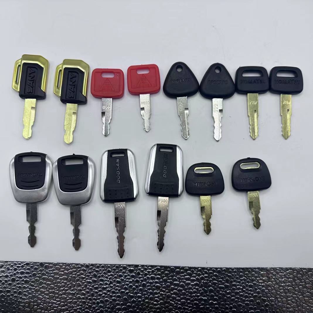 Heavy Equipment Operator - 14pcs excavator keys For Sany For