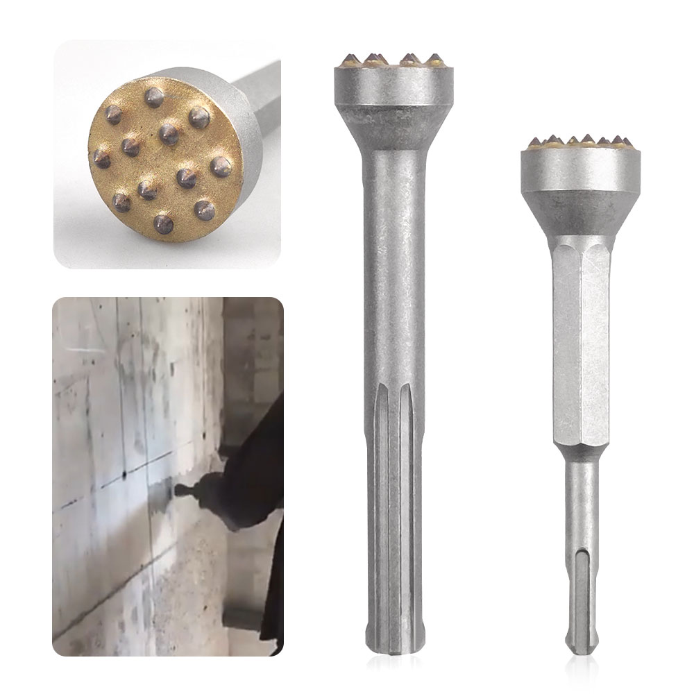 12 Tips Alloy Chisel Bit Round - Concrete Breaker Demolition ulasan dan harga