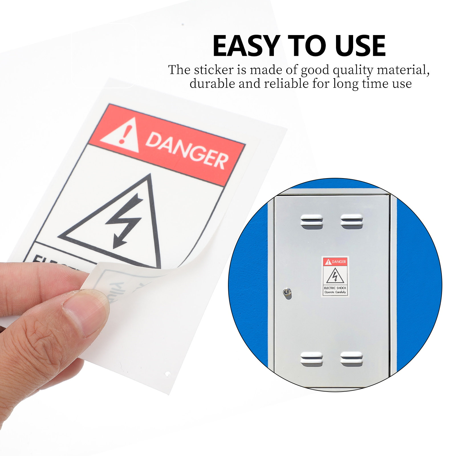 1Pcs Long-Lasting Electric Sho - Heavy Equipment Warning Sign ulasan dan harga