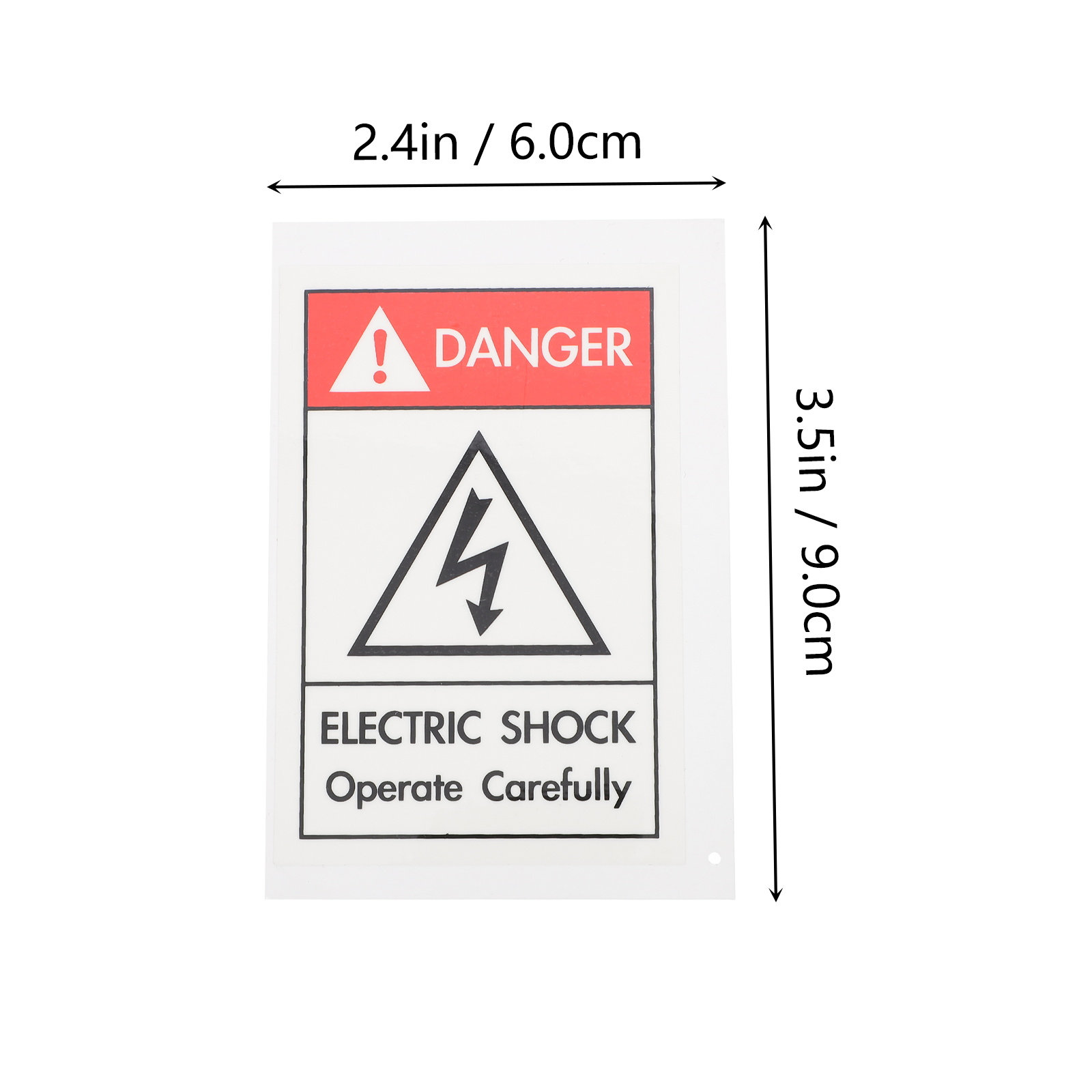 1Pcs Long-Lasting Electric Sho - Heavy Equipment Warning Sign ulasan dan harga