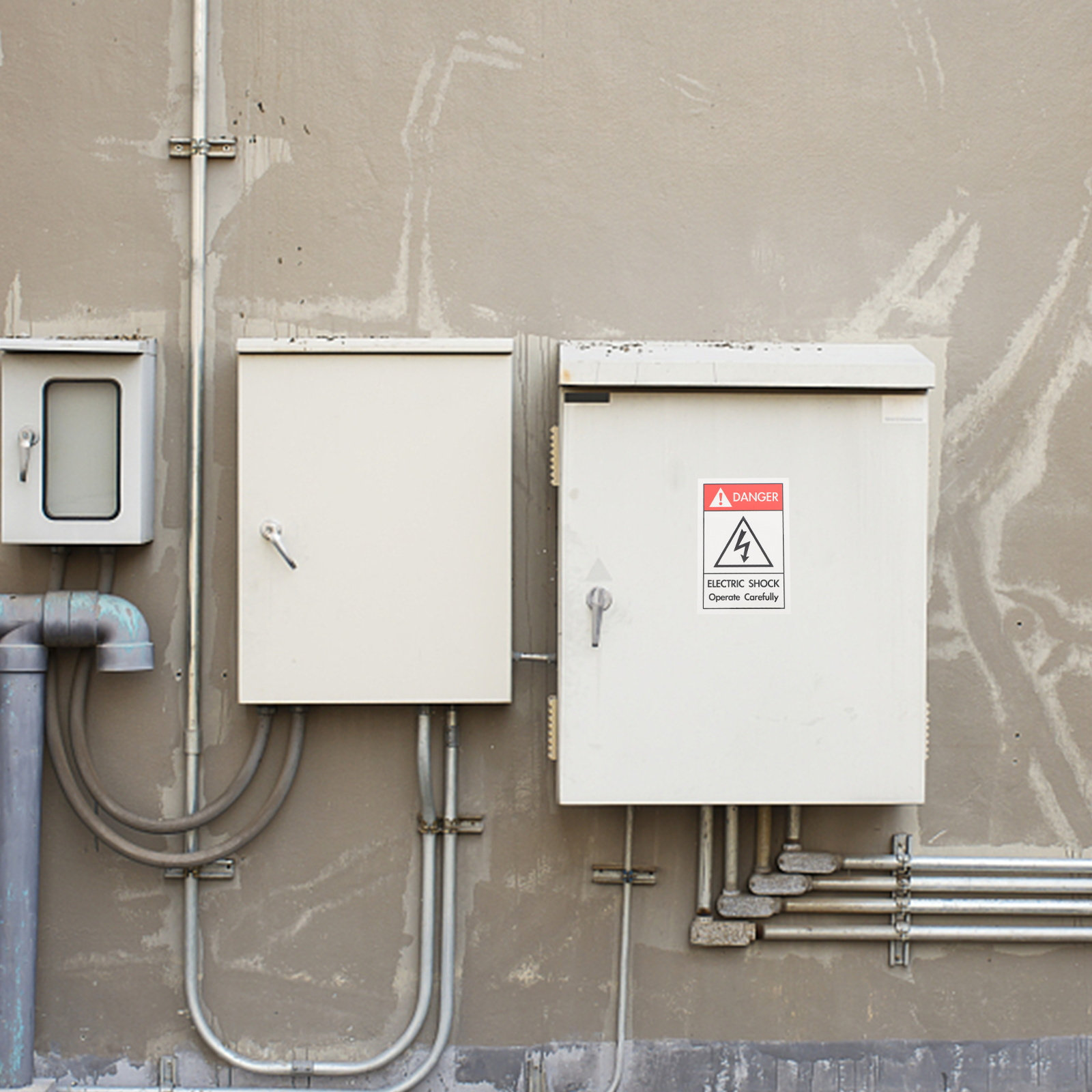 1Pcs Long-Lasting Electric Sho - Heavy Equipment Warning Sign ulasan dan harga
