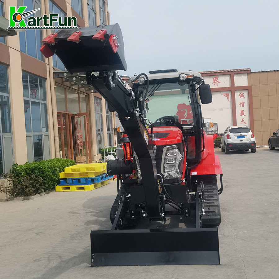 Heavy Duty Crawler Tractor Far - Tractor Backhoe ulasan dan harga