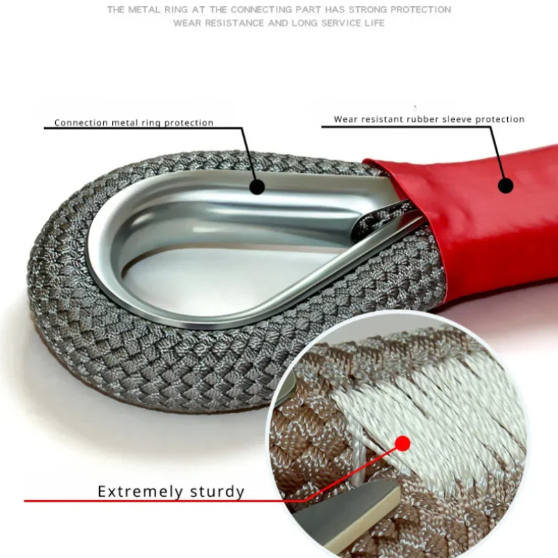 New Car Towing Rope Off-road V - Heavy Equipment Operator ulasan dan harga