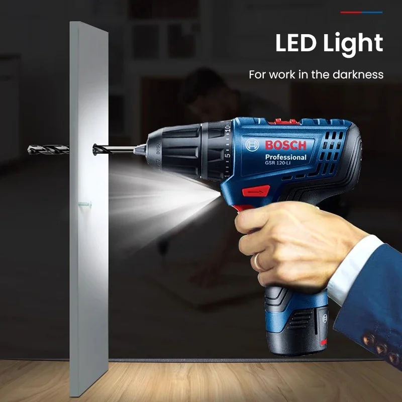 Bosch GSR120-LI Electric Drill - Tools Heavy Equipment ulasan dan harga