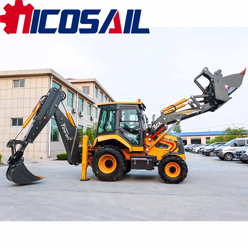 Customized New Backhoe Loader  - Tractor Backhoe ulasan dan harga