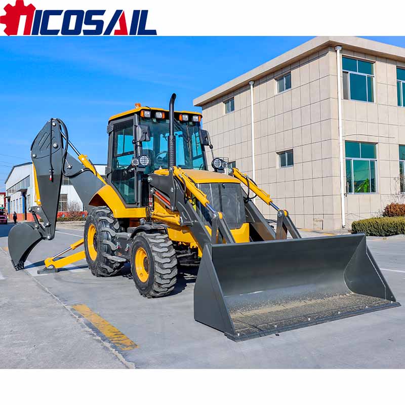Customized New Backhoe Loader  - Tractor Backhoe ulasan dan harga