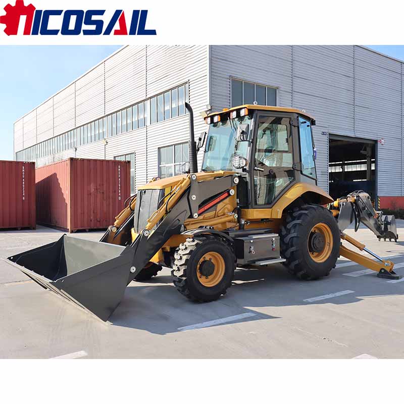 Customized New Backhoe Loader  - Tractor Backhoe ulasan dan harga