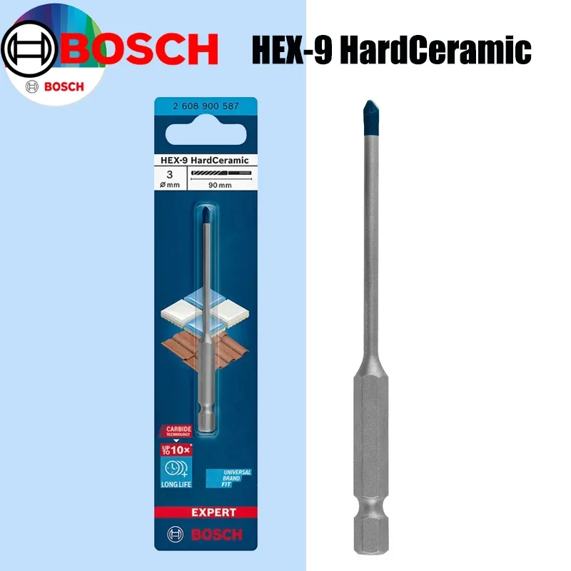 BOSCH Hex-9 Hard Ceramic Drill - Tools Heavy Equipment ulasan dan harga