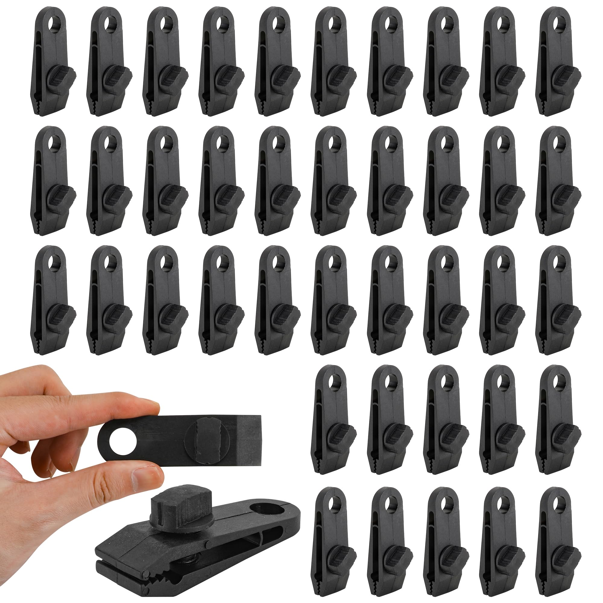 1/5/12Piece Tarp Clips Heavy D - Heavy Equipment Storage ulasan dan harga
