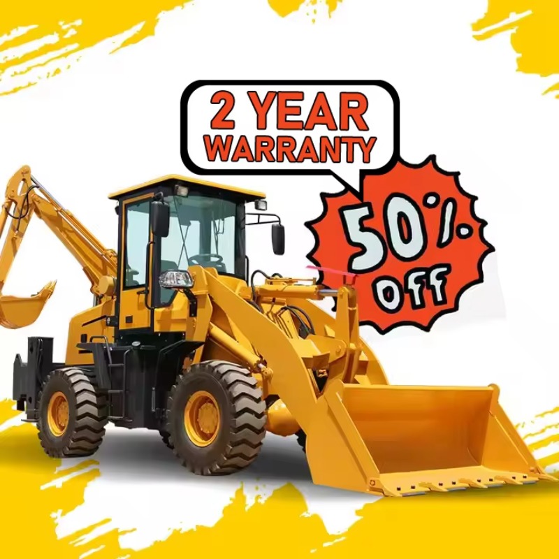 1 Ton Backhoe Loader 4x4 Digge - Tractor Backhoe ulasan dan harga