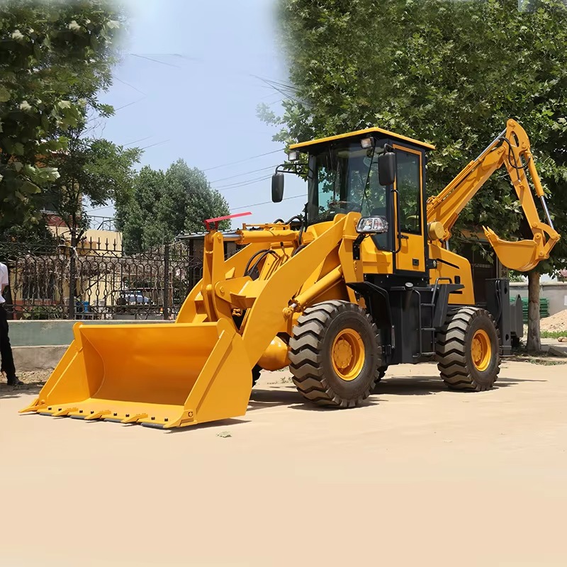1 Ton Backhoe Loader 4x4 Digge - Tractor Backhoe ulasan dan harga