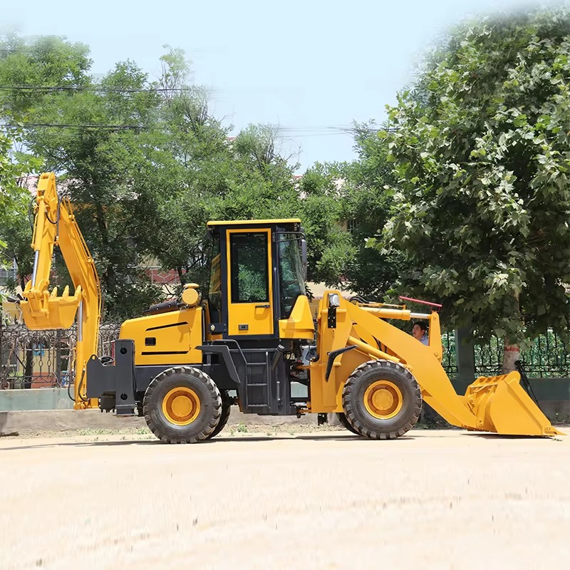 1 Ton Backhoe Loader 4x4 Digge - Tractor Backhoe ulasan dan harga