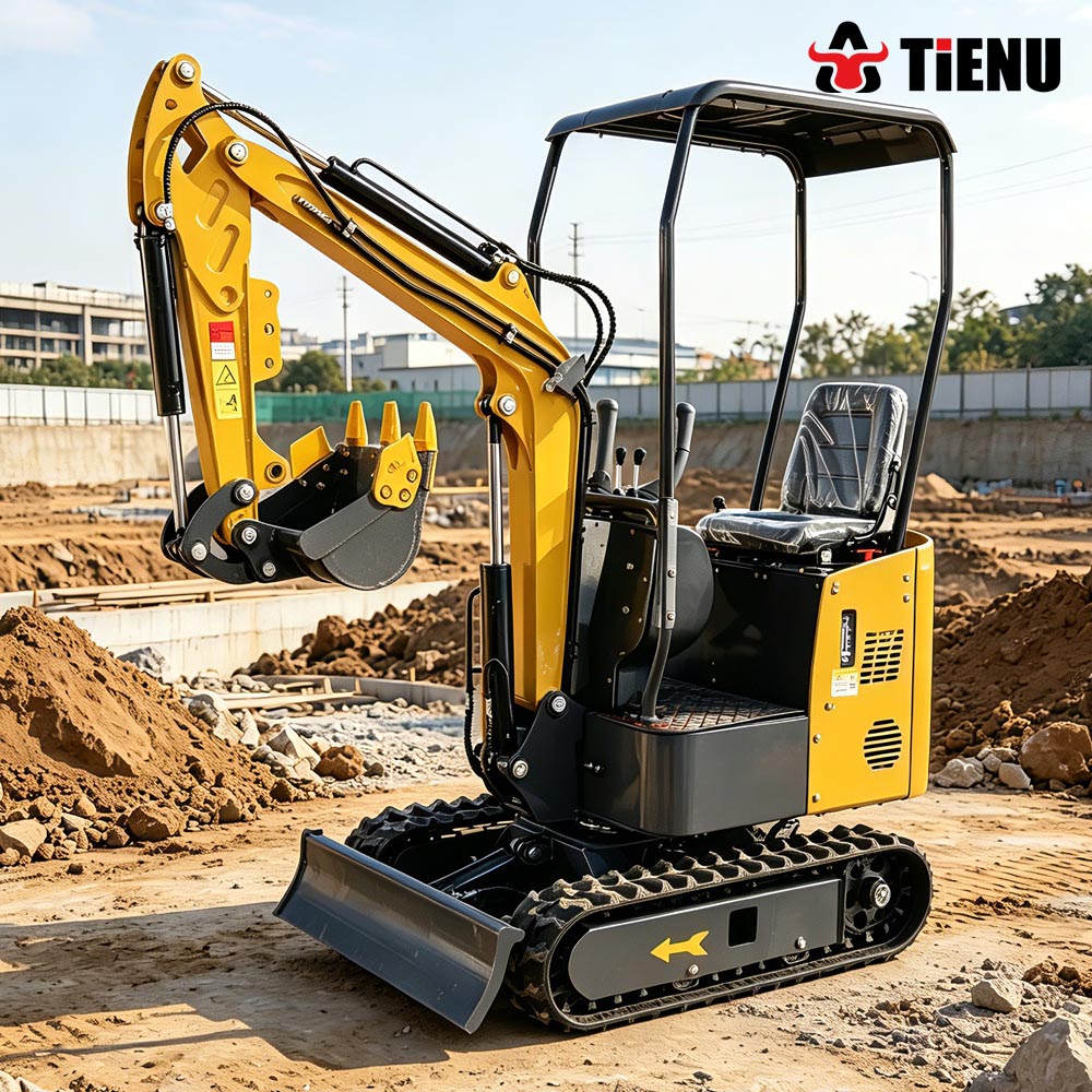 Compact Tracked Backhoe Excava - Tractor Backhoe ulasan dan harga