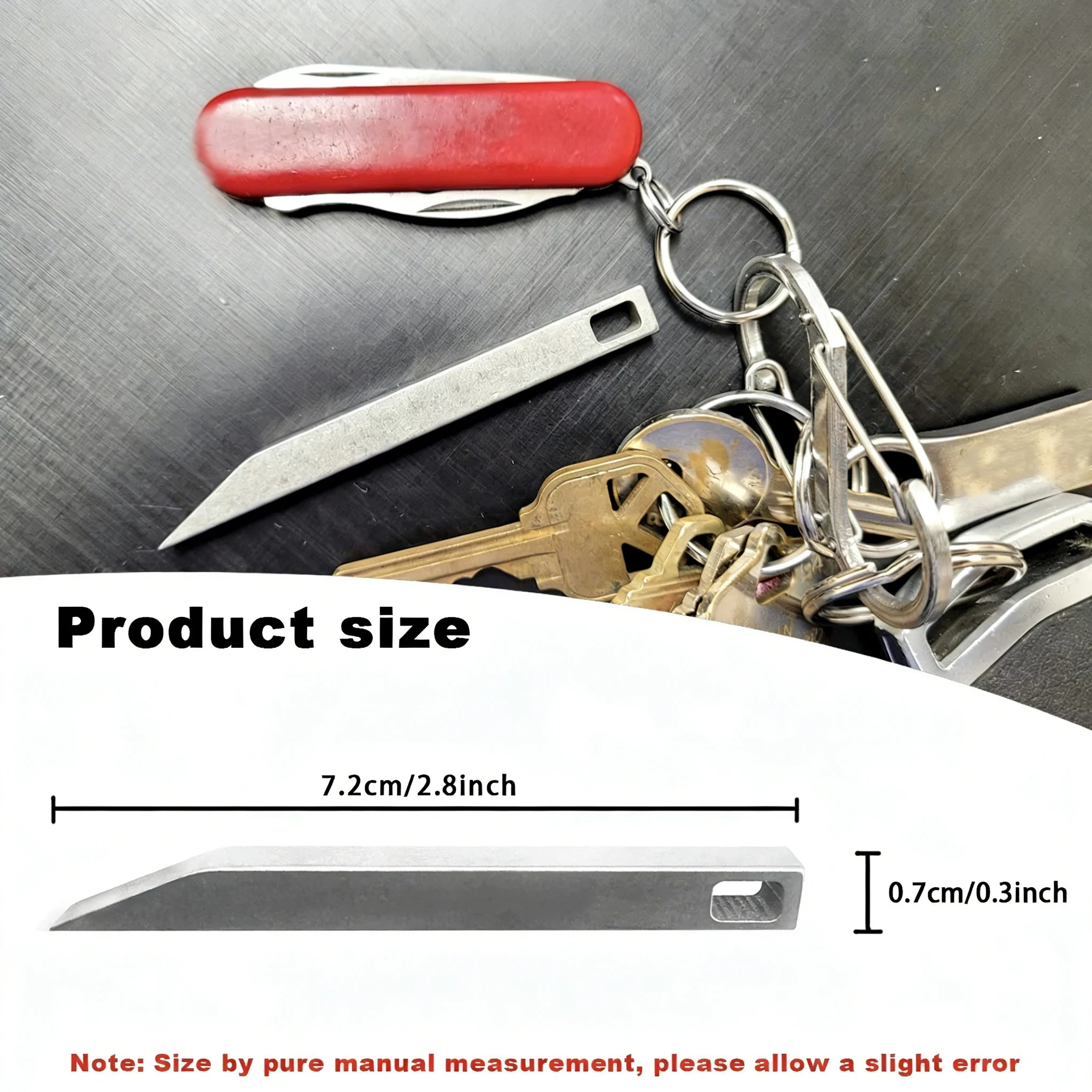 Heavy Duty Keychain Prybar EDC - Heavy Equipment Operator ulasan dan harga