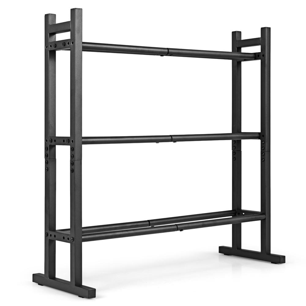 Heavy Duty 3-Tier Dumbbell Rac - Heavy Equipment Storage ulasan dan harga