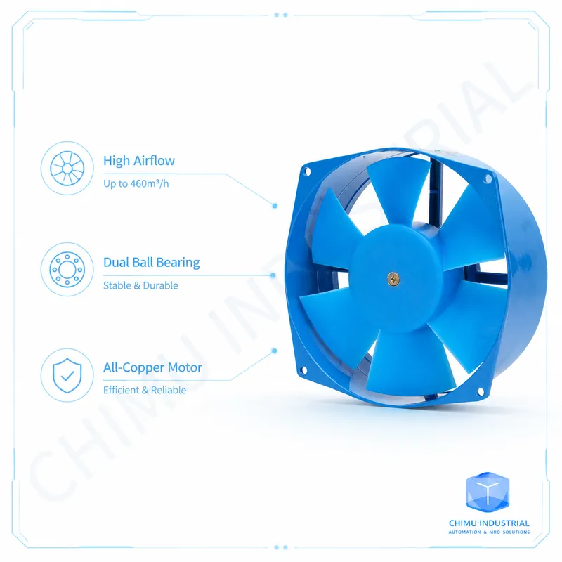 【CHIMU INDUSTRIAL】 200FZY2-D 4 - Exhaust Fan Industrial ulasan dan harga