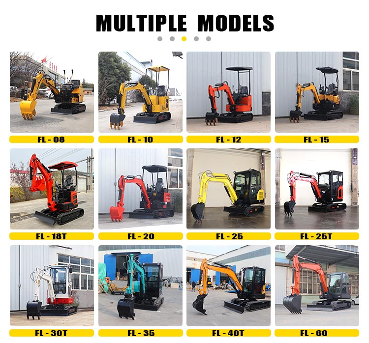 CE EPA 1T 1.7T 2T 3T 4T Earth  - Tractor Backhoe ulasan dan harga
