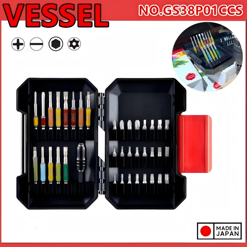 VESSEL GS38P01CCS Screwdriver  - Heavy Equipment Operator ulasan dan harga